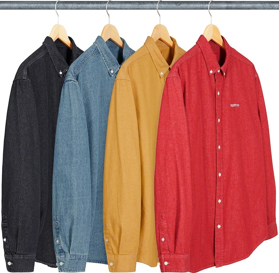 Classic Logo Denim Shirt